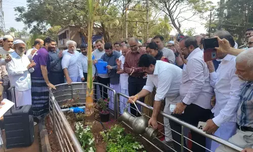 ‘ಹಸಿರು ಭಟ್ಕಳ’ ಸಂಕಲ್ಪ: ಐಎನ್ಎಫ್ ಗ್ರೀನ್ ಯೋಜನೆಗೆ ಸಚಿವ ಮಂಕಾಳ ವೈದ್ಯ ಚಾಲನೆ