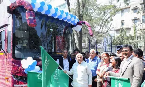 Bengaluru | ಅಂಬಾರಿ ‘ಡಬಲ್ ಡೆಕ್ಕರ್ ಬಸ್’ಗೆ ಚಾಲನೆ ನೀಡಿದ ಸಚಿವ ಎಚ್.ಕೆ.ಪಾಟೀಲ್