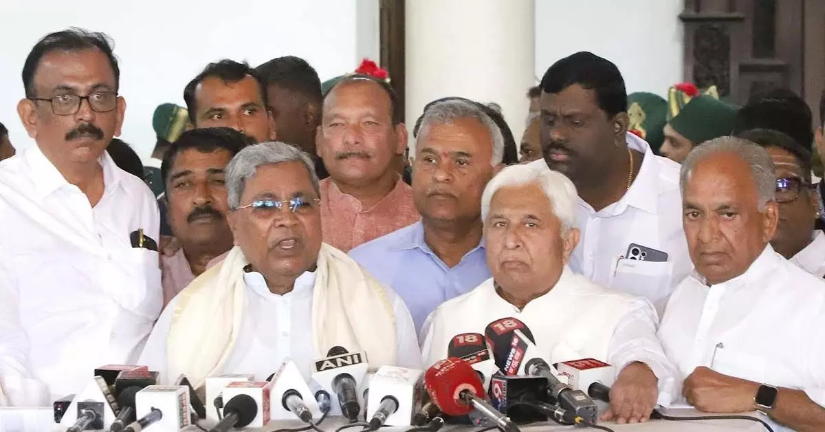 ರಾಜ್ಯಪಾಲರ ನಡೆ ಜನಪ್ರತಿನಿಧಿ ಸಭೆಗೆ ಎಸಗಿದ ಅವಮಾನ: ಸಿಎಂ ಸಿದ್ದರಾಮಯ್ಯ ರಾಜ್ಯಪಾಲರ ನಡೆ ಜನಪ್ರತಿನಿಧಿ ಸಭೆಗೆ ಎಸಗಿದ ಅವಮಾನ: ಸಿಎಂ ಸಿದ್ದರಾಮಯ್ಯ