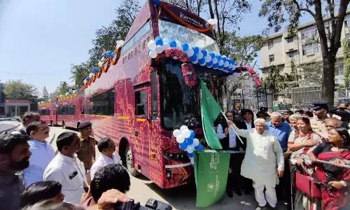 PHOTOS | ಬೆಂಗಳೂರಿನಲ್ಲಿ ಅಂಬಾರಿ ‘ಡಬಲ್ ಡೆಕ್ಕರ್ ಬಸ್’ಗೆ ಚಾಲನೆ