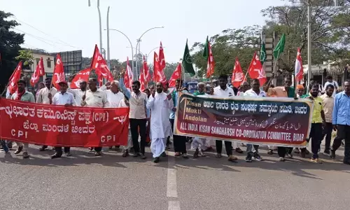 ಬೀದರ್ | ಬಗರ್ ಹುಕುಂ ಸಾಗುವಳಿ ಸಕ್ರಮಗೊಳಿಸಲು ಆಗ್ರಹಿಸಿ ಪ್ರತಿಭಟನೆ