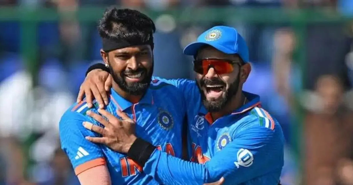 Virat Kohli ದಾಖಲೆಯನ್ನು ಹಿಂದಿಕ್ಕಿದ ಹಾರ್ದಿಕ್ ಪಾಂಡ್ಯ Virat Kohli ದಾಖಲೆಯನ್ನು ಹಿಂದಿಕ್ಕಿದ ಹಾರ್ದಿಕ್ ಪಾಂಡ್ಯ