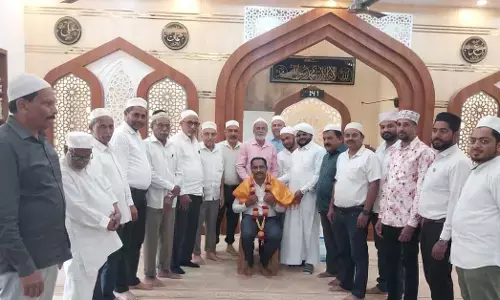 ಚಿಕ್ಕಮಗಳೂರು: ಸರ್ಕಲ್ ಇನ್ಸ್‌ಪೆಕ್ಟರ್ ಆಗಿ ಭಡ್ತಿ ಪಡೆದ ಖಾದರ್ ಅವರಿಗೆ ಸನ್ಮಾನ