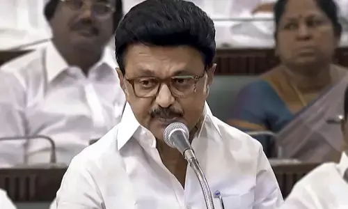 ದೇಶಭಕ್ತಿಯಲ್ಲಿ ನಾವು ಯಾರಿಗೂ ಕಡಿಮೆ ಇಲ್ಲ: ತಮಿಳುನಾಡು ರಾಜ್ಯಪಾಲ ಆರ್.ಎನ್. ರವಿ ವಿರುದ್ಧ ಸ್ಟಾಲಿನ್ ವಾಗ್ದಾಳಿ