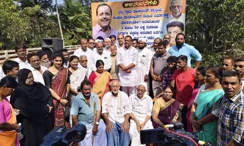 ರೆಂಜಾಡಿ| ಸೇತುವೆ ನಿರ್ಮಾಣಕ್ಕೆ ಯು.ಟಿ.ಖಾದರ್ ಶಿಲಾನ್ಯಾಸ