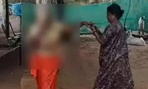 ಹನೂರು | ಕಂಬಕ್ಕೆ ಕಟ್ಟಿ ಮಹಿಳೆಗೆ ಹಲ್ಲೆ: ಇಬ್ಬರ ಬಂಧನ