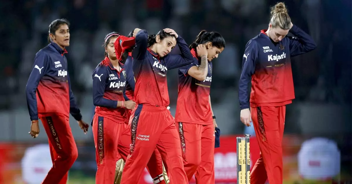 WPL | RCBಗೆ ಮೊದಲ ಸೋಲು WPL | RCBಗೆ ಮೊದಲ ಸೋಲು