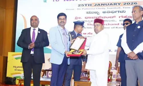 ವಿಜಯನಗರ | ಅಪರ ಜಿಲ್ಲಾಧಿಕಾರಿ ಇ.ಬಾಲಕೃಷ್ಣಪ್ಪರಿಗೆ ರಾಜ್ಯಮಟ್ಟದ ಅತ್ಯುತ್ತಮ ಚುನಾವಣಾ ಜಾಗೃತಿ ಅಭ್ಯಾಸ ಪ್ರಶಸ್ತಿ