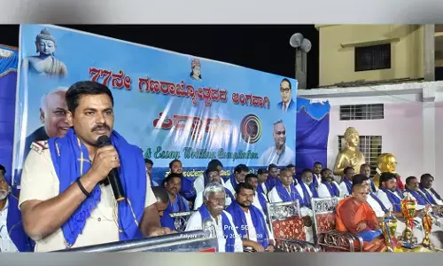 ವಾಡಿ | ಸಂವಿಧಾನದಿಂದ ದೇಶದಲ್ಲಿ ಸೌಹಾರ್ದತೆ ನೆಲೆಸಿದೆ: ತಿರುಮಲೇಶ.ಕೆ