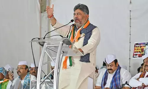 ಗಾಂಧಿ ಪ್ರತಿಮೆ ಮುಂದೆ ಕೂರುವ ಹಕ್ಕು ಬಿಜೆಪಿ ಕಳೆದುಕೊಂಡಿದೆ: ಡಿ.ಕೆ.ಶಿವಕುಮಾರ್