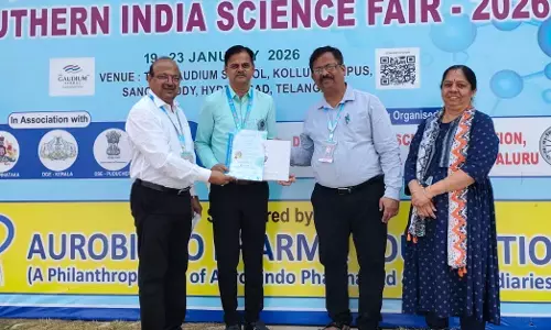 ಕೊಪ್ಪಳ | ದಕ್ಷಿಣ ಭಾರತ ವಿಜ್ಞಾನ ಮೇಳ: ಶಿಕ್ಷಕ ಆನಂದ ಆಶ್ರಿತ್‌ಗೆ ವಿಶೇಷ ಬಹುಮಾನ