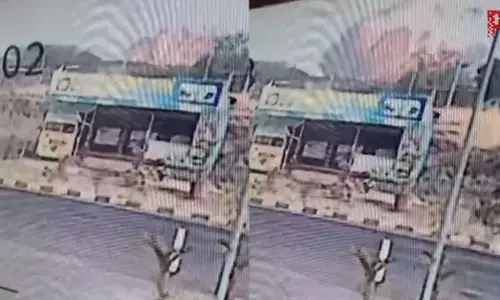 ಅಜಿತ್ ಪವಾರ್ ಪ್ರಯಾಣಿಸುತ್ತಿದ್ದ ವಿಮಾನ ಪತನದ ದೃಶ್ಯ ಸಿಸಿಟಿವಿಯಲ್ಲಿ ಸೆರೆ