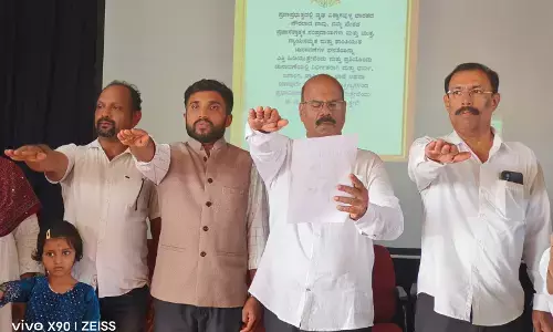 ತೆಂಕನಿಡಿಯೂರು ಕಾಲೇಜು: ಮತದಾರ ಜಾಗೃತಿ ಜಾಥಾ