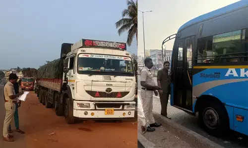 ಸ್ಪೀಡ್ ಗವರ್ನರ್, ಬಾಗಿಲು ಅಳವಡಿಸದ ಲಾರಿ, ಬಸ್‌ಗಳ ವಿರುದ್ಧ ಕ್ರಮ: ಉಡುಪಿ ಪೊಲೀಸರಿಂದ ವಿಶೇಷ ಕಾರ್ಯಾಚರಣೆ