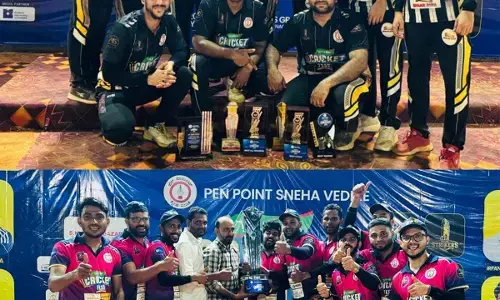 ಪೆನ್‌ ಪಾಯಿಂಟ್‌ ಕ್ರಿಕೆಟ್‌: ಎಮಾರ್‌ ಸ್ಟ್ರೈಕರ್ಸ್‌ ಚಾಂಪಿಯನ್‌, ಅಟ್ಯಾಕರ್ಸ್‌ ರನ್ನರ್‌-ಅಪ್‌