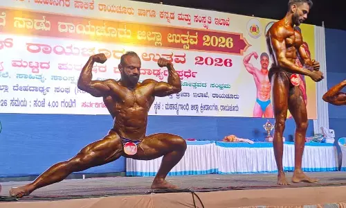 ಮಿಸ್ಟರ್ ರಾಯಚೂರು ಉತ್ಸವ -2026 ಕಿರೀಟ ಮುಡಿಗೇರಿಸಿಕೊಂಡ ಪ್ರಶಾಂತ ಕನ್ನೂರಕರ
