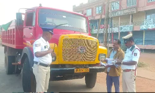 ಅಧಿಕಭಾರ, ಸ್ಪೀಡ್‌ಗವರ್ನರ್: 21 ವಾಹನಗಳ ವಿರುದ್ಧ ಪ್ರಕರಣ