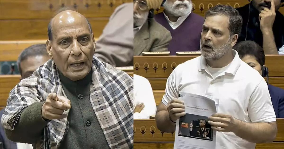 ಮಾಜಿ ಸೇನಾ ಮುಖ್ಯಸ್ಥರ ಅಪ್ರಕಟಿತ ಆತ್ಮಚರಿತ್ರೆ ಪ್ರಸ್ತಾಪಿಸಿದ ರಾಹುಲ್ ಗಾಂಧಿ; ಸಂಸತ್ತಿನಲ್ಲಿ ಕೋಲಾಹಲ