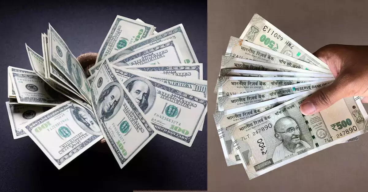 ಡಾಲರ್ ಎದುರು ರೂಪಾಯಿ ಮೌಲ್ಯ ಅಲ್ಪ ಹೆಚ್ಚಳ ಡಾಲರ್ ಎದುರು ರೂಪಾಯಿ ಮೌಲ್ಯ ಅಲ್ಪ ಹೆಚ್ಚಳ