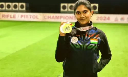 ರೈಫಲ್, ಪಿಸ್ತೂಲ್ ಏಷ್ಯನ್ ಚಾಂಪಿಯನ್‌ಶಿಪ್ | ಬಂಗಾರ ಗೆದ್ದ ಇಶಾ ಸಿಂಗ್