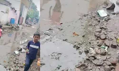 ಆಲಮೇಲ | ಹಂಚನಾಳ ಗ್ರಾಮದಲ್ಲಿ ಕೆಸರುಮಯ ರಸ್ತೆಗಳು