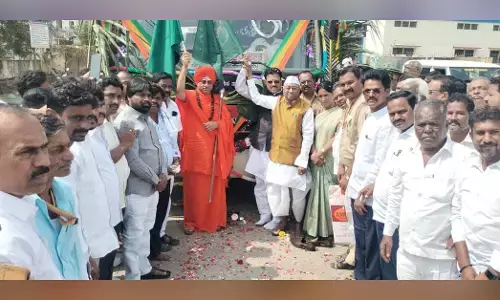 ಅಫಜಲಪುರ–ಉಜ್ಜಯಿನಿ ನೇರ ಎಕ್ಸ್‌ಪ್ರೆಸ್ ಬಸ್ ಸೇವೆಗೆ ಶಾಸಕ ಎಂ.ವೈ.ಪಾಟೀಲ್‌ ಚಾಲನೆ