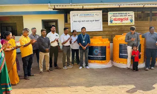 ಕಾರ್ಕಳ: ಅರುಣೋದಯ ವಿಶೇಷ ಶಾಲೆಗೆ ನೀರಿನ ಟ್ಯಾಂಕ್ ಕೊಡುಗೆ