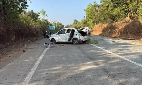 ಸಿರ್ಸಿ | ಕಾರು ಅಪಘಾತ: ಆರು ವರ್ಷದ ಬಾಲಕ ಮೃತ್ಯು, ನಾಲ್ವರು ಗಂಭೀರ