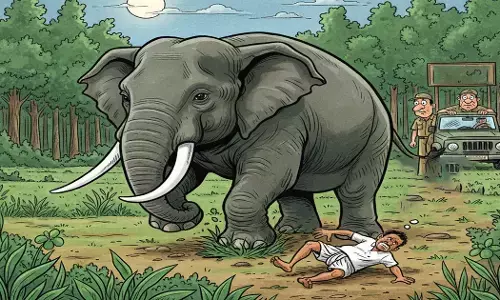 Chamarajanagar | ಕಾಡಾನೆ ದಾಳಿಗೆ ರೈತ ಬಲಿ