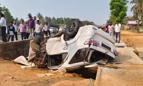 ಕುಂದಾಪುರ| ತೆಕ್ಕಟ್ಟೆಯಲ್ಲಿ ಕಾರು ಪಲ್ಟಿ: ಚಾಲಕ ಸೇರಿ ಆರು ಮಂದಿ ವಿದ್ಯಾರ್ಥಿಗಳಿಗೆ ಗಂಭೀರ ಗಾಯ