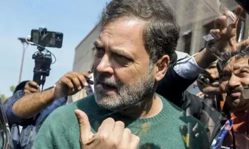 ಮೋದಿ ಸರಕಾರ ನೀತಿ ನಿರೂಪಣೆಯಲ್ಲಿ ಕಾರ್ಮಿಕರು, ರೈತರನ್ನು ನಿರ್ಲಕ್ಷಿಸುತ್ತಿದೆ: ರಾಹುಲ್ ಗಾಂಧಿ