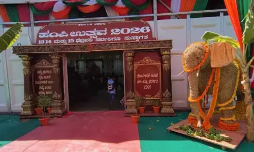 Vijayanagara | ಹಂಪಿ ಉತ್ಸವದಲ್ಲಿ ಆಕರ್ಷಣೆಯಾದ ಫಲಪುಷ್ಪ ಪ್ರದರ್ಶನ