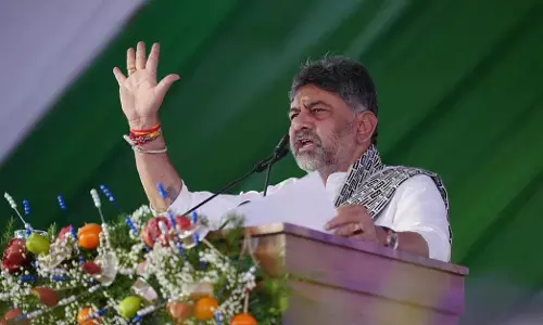 ಕಾಂಗ್ರೆಸ್ ಆರನೇ ಗ್ಯಾರಂಟಿ ಭೂಮಿ ಗ್ಯಾರಂಟಿ, ಏಳನೇ ಗ್ಯಾರಂಟಿ ನೀರಿನ ಗ್ಯಾರಂಟಿ: ಡಿಸಿಎಂ ಡಿ.ಕೆ. ಶಿವಕುಮಾರ್