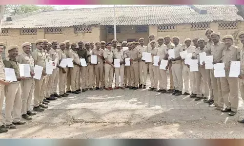 ಹುಣಸಗಿ | ಕರ್ತವ್ಯ, ತರಬೇತಿ, ಕವಾಯತು ವೇಳೆ ಮೃತಪಟ್ಟರೆ 10 ಲಕ್ಷ ರೂ. ಪರಿಹರ : ಬಡಿಗೇರ