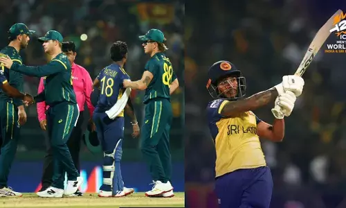 T20 ವಿಶ್ವಕಪ್ | ನಿಸ್ಸಾಂಕ ಶತಕ : ಅಂತಿಮ-8ರ ಘಟ್ಟಕ್ಕೆ ಶ್ರೀಲಂಕಾ