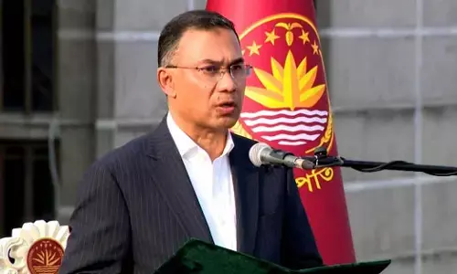 Bangladesh | ನೂತನ ಪ್ರಧಾನಿಯಾಗಿ ತಾರಿಕ್ ರೆಹಮಾನ್ ಪ್ರಮಾಣ