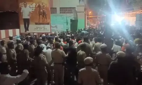 ಶಿವಾಜಿ ಜಯಂತಿ ಮೆರವಣಿಗೆ ವೇಳೆ ಕಲ್ಲು ತೂರಾಟ ಪ್ರಕರಣ: ಬಾಗಲಕೋಟೆ ನಗರದಲ್ಲಿ ನಿಷೇಧಾಜ್ಞೆ ಜಾರಿ