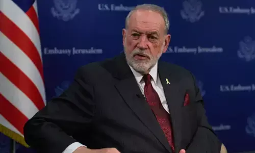 ಪಶ್ಚಿಮ ಏಶ್ಯಾ ಭೂಮಿಯ ಮೇಲೆ ಇಸ್ರೇಲ್ ಹಕ್ಕು ಕುರಿತು ಅಮೆರಿಕ ರಾಯಭಾರಿ ಹೇಳಿಕೆಗೆ ಅರಬ್, ಮುಸ್ಲಿಂ ದೇಶಗಳ ಖಂಡನೆ