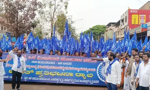ಹುಮನಾಬಾದ್ | ಒಳಮೀಸಲಾತಿಯಲ್ಲಿ ಬಲಗೈ ಸಮುದಾಯಕ್ಕೆ ಅನ್ಯಾಯ ಆರೋಪ : ಪ್ರತಿಭಟನೆ