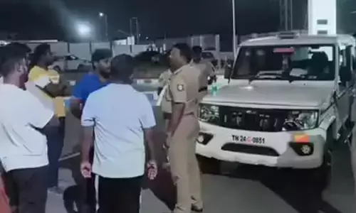 ಕಾರು ಹರಿಸಿ ವ್ಯಕ್ತಿಯೋರ್ವನ ಹತ್ಯೆ ಆರೋಪ: ಡಿಎಂಕೆ ನಾಯಕನ ಪುತ್ರನ ಬಂಧನ