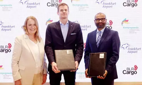 ‘ಭಾರತ-ಯುರೋಪ್ ನಡುವೆ ಸರಕು ಸಾಗಣೆ ಸಂಪರ್ಕ’: ಬೆಂಗಳೂರು ಮತ್ತು ಫ್ರಾಂಕ್‍ಫರ್ಟ್ ವಿಮಾನ ನಿಲ್ದಾಣಗಳ ನಡುವೆ ಒಪ್ಪಂದ