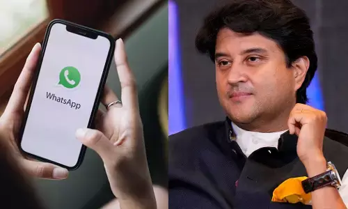 ವಾಟ್ಸ್‌ಆ್ಯಪ್ ಸಂದೇಶ ರವಾನೆಗೆ ಮೊಬೈಲ್‌ನಲ್ಲಿ ಸಿಮ್ ಇರಲೇಬೇಕು : ಸಚಿವ ಜ್ಯೋತಿರಾದಿತ್ಯ ಸಿಂಧ್ಯಾ