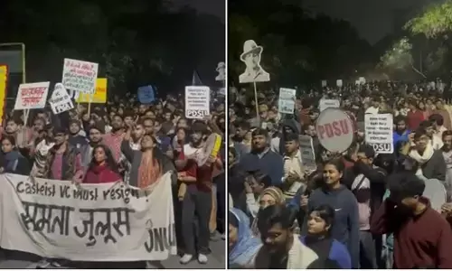 Podcast ಸಂದರ್ಶನದಲ್ಲಿ ‘ಜಾತಿವಾದಿ’ ಹೇಳಿಕೆ: JNU ಉಪಕುಲಪತಿ ಶಾಂತಿಶ್ರೀ ಧುಲಿಪುಡಿ ಪಂಡಿತ್ ವಿರುದ್ಧ ಮುಂದುವರಿದ ಪ್ರತಿಭಟನೆ; ಇಲ್ಲಿಯವರೆಗೆ ಏನೇನಾಯ್ತು?