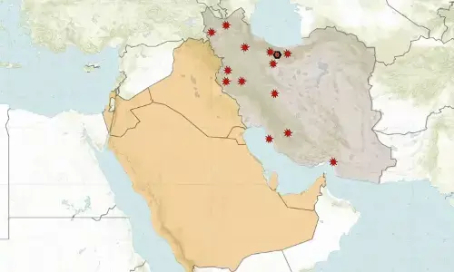 ಇರಾನ್‌ ನಿಂದ 35 ಬ್ಯಾಲಿಸ್ಟಿಕ್ ಕ್ಷಿಪಣಿ ಉಡಾವಣೆ; ಇಸ್ರೇಲ್‌ ನಲ್ಲಿ ಆತಂಕದ ವಾತಾವರಣ