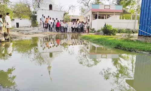 ಮಾಚನೂರಲ್ಲಿ ಚರಂಡಿ ನೀರಿನ ಸಮಸ್ಯೆ; ಸಾಂಕ್ರಾಮಿಕ ರೋಗದ ಭೀತಿಯಲ್ಲಿ ಜನತೆ