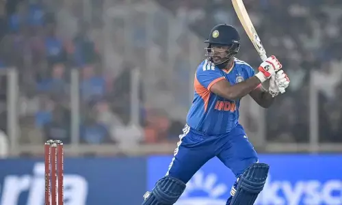 T20 ವಿಶ್ವಕಪ್ | ಭಾರತಕ್ಕೆ ಸೆಮಿಫೈನಲ್ ಟಿಕೆಟ್ ಕೊಟ್ಟ ಸಂಜು ಸ್ಯಾಮ್‌ ಸನ್; ವಿಂಡೀಸ್ ವಿರುದ್ಧ 5 ವಿಕೆಟ್ ಗಳ ಜಯ