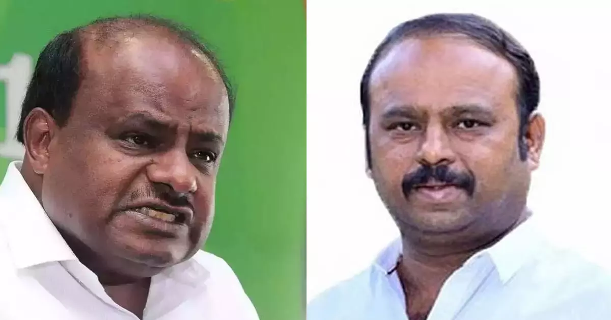 ಪ್ರಜ್ವಲ್ ರೇವಣ್ಣ ಜೈಲು ಸೇರಲು ಕುಮಾರಸ್ವಾಮಿ ಕಾರಣ : ಕೆ.ಎಂ.ಉದಯ