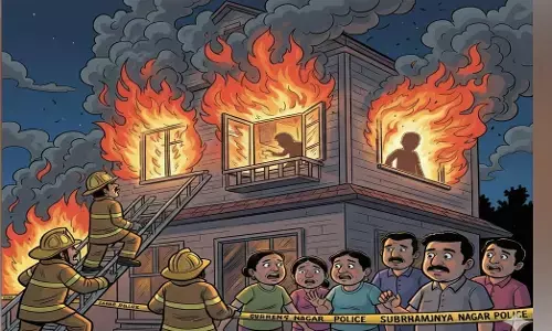 Bengaluru | ಮನೆಯಲ್ಲಿ ಬೆಂಕಿ ಅವಘಡ: ಮಹಿಳೆ ಸಜೀವ ದಹನ, ಮೂವರ ರಕ್ಷಣೆ