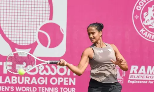ಕಲಬುರಗಿ ಐಟಿಎಫ್ ಮಹಿಳಾ ಟೆನಿಸ್ ಟೂರ್ನಿ : ಭಾರತದ ವೈಷ್ಣವಿ ಶುಭಾರಂಭ, ಅಮೋದಿನಿ ನಾಯಕ್‌ ನಿರಾಶೆ