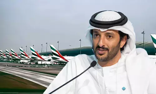 ಸುರಕ್ಷಿತ ವಾಯು ಮಾರ್ಗಗಳನ್ನು ತೆರೆದ UAE; ಗಂಟೆಗೆ 48 ವಿಮಾನಯಾನಗಳನ್ನು ನಿರ್ವಹಿಸುವ ಸಾಮರ್ಥ್ಯ: ಸಚಿವ ಅಲ್ ಮರ್ರಿ